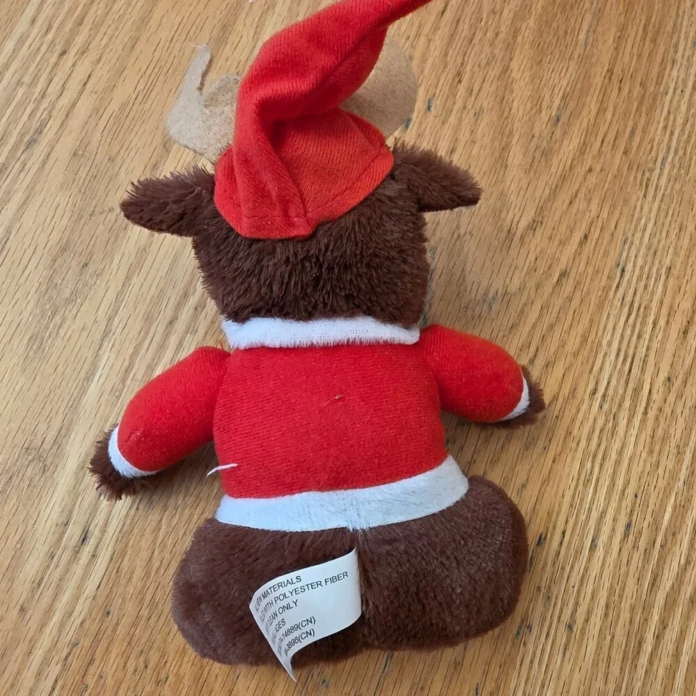 NWOT Etsy Plush Christmas Moose Stuffed Animal Toy